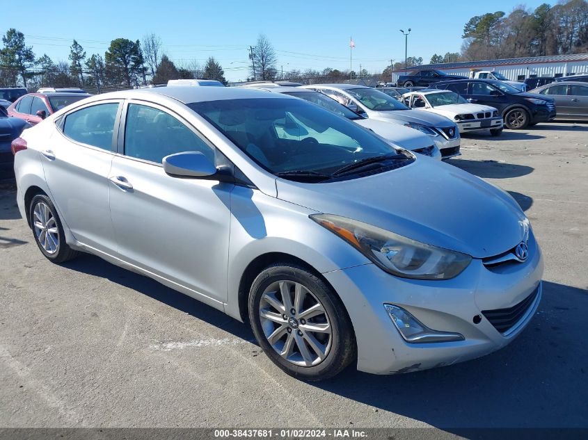 2015 HYUNDAI ELANTRA SE (ULSAN PLANT) - KMHDH4AE9FU264164
