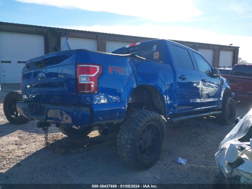 2018 FORD F-150 SUPERCREW - 1FTEW1E57JFD71637