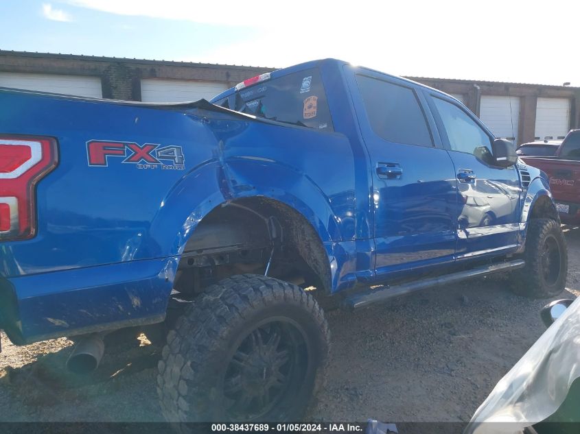 2018 FORD F-150 SUPERCREW - 1FTEW1E57JFD71637