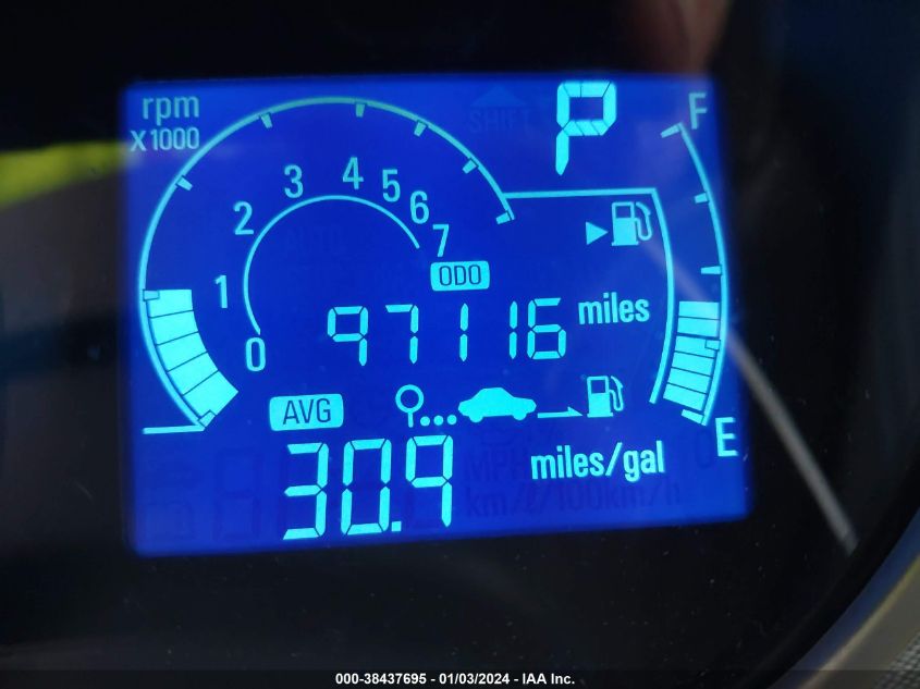 2013 CHEVROLET SPARK 1LT AUTO - KL8CD6S91DC506384