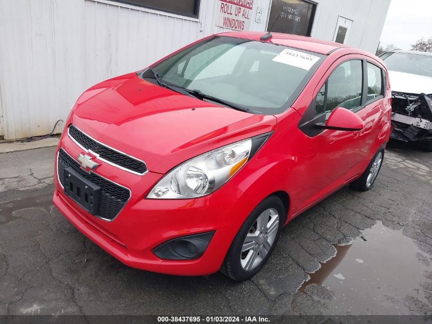 2013 CHEVROLET SPARK 1LT AUTO - KL8CD6S91DC506384