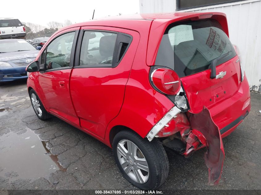2013 CHEVROLET SPARK 1LT AUTO - KL8CD6S91DC506384