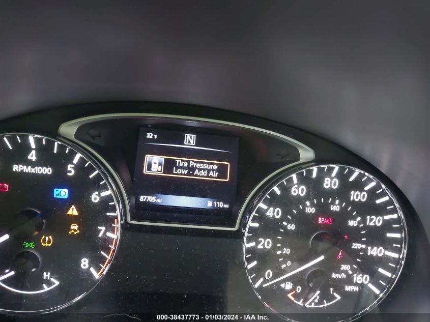 2016 NISSAN ALTIMA 2.5/S/SV/SL/SR - 1N4AL3AP3GC224998