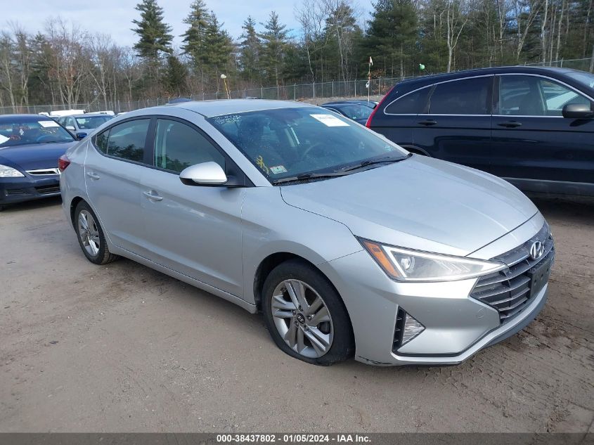 2019 HYUNDAI ELANTRA SEL - KMHD84LF8KU785831