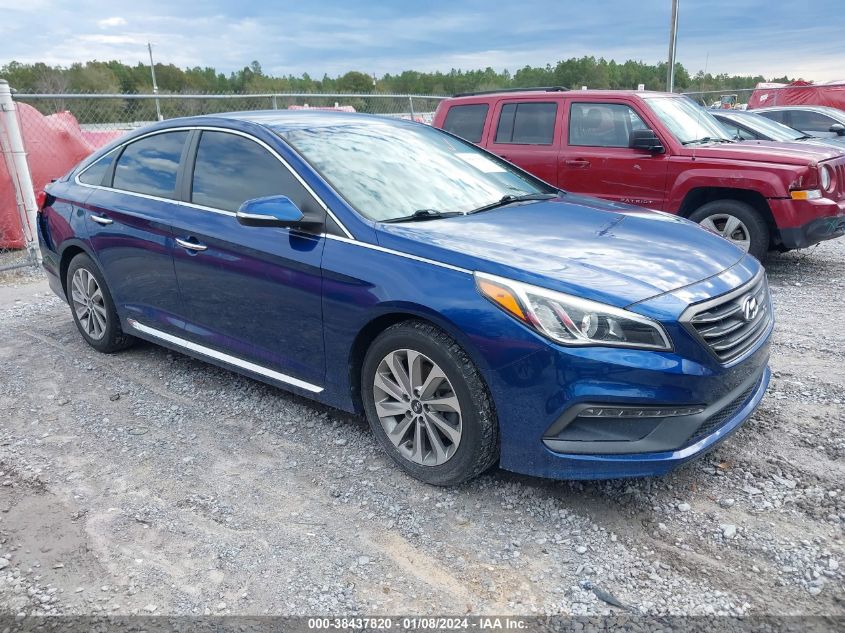 2016 HYUNDAI SONATA SPORT/LIMITED - 5NPE34AF3GH342997