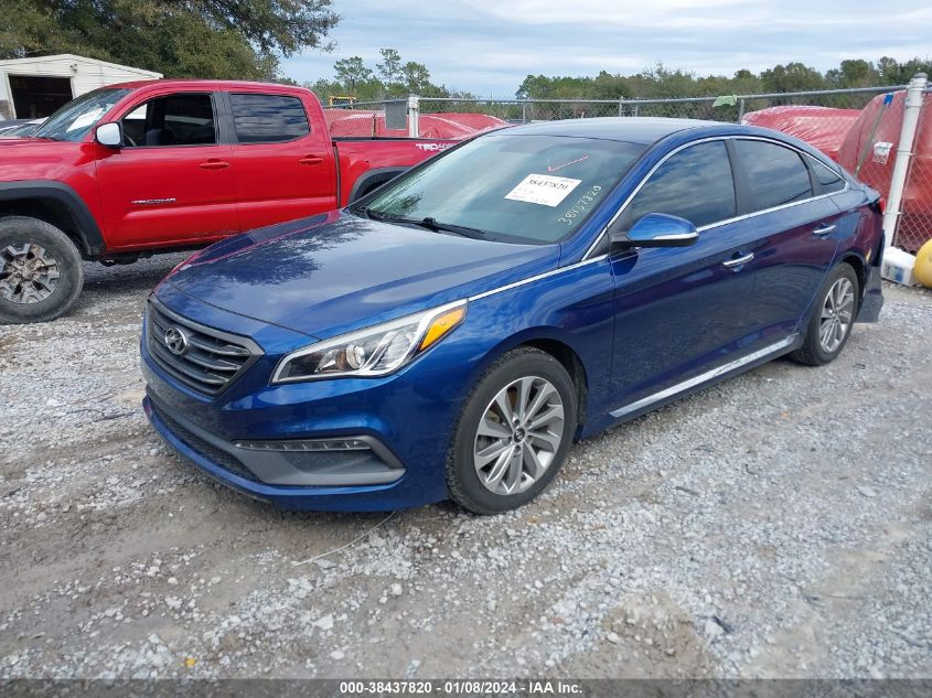 2016 HYUNDAI SONATA SPORT/LIMITED - 5NPE34AF3GH342997