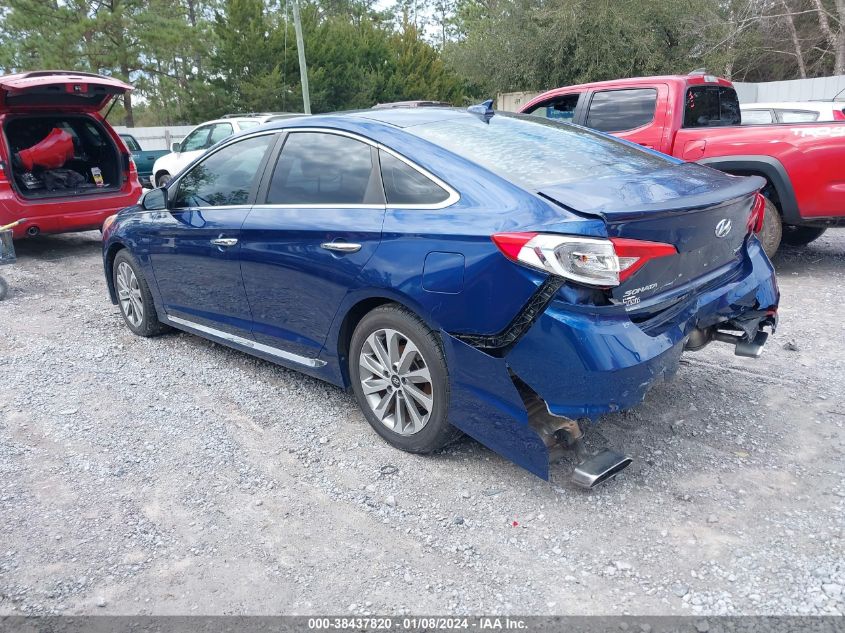 2016 HYUNDAI SONATA SPORT/LIMITED - 5NPE34AF3GH342997