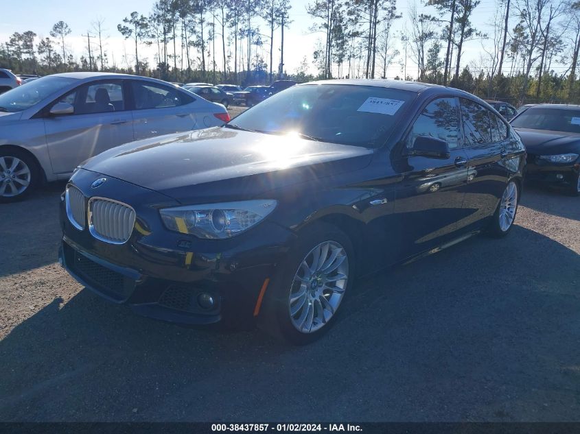 2013 BMW 550I GRAN TURISMO WBASN0C55DDW92737