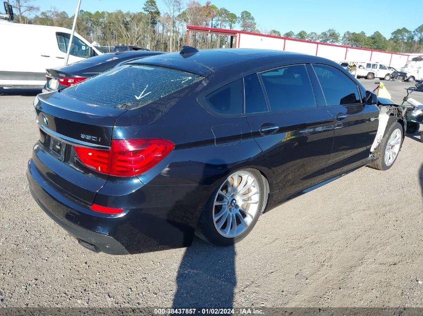 2013 BMW 550I GRAN TURISMO WBASN0C55DDW92737