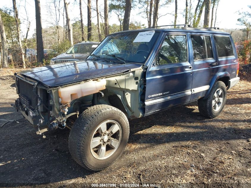 1J4FF48SX1L612836 | 2001 JEEP CHEROKEE