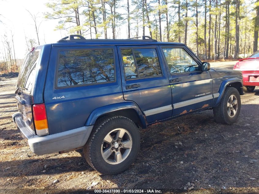 1J4FF48SX1L612836 | 2001 JEEP CHEROKEE