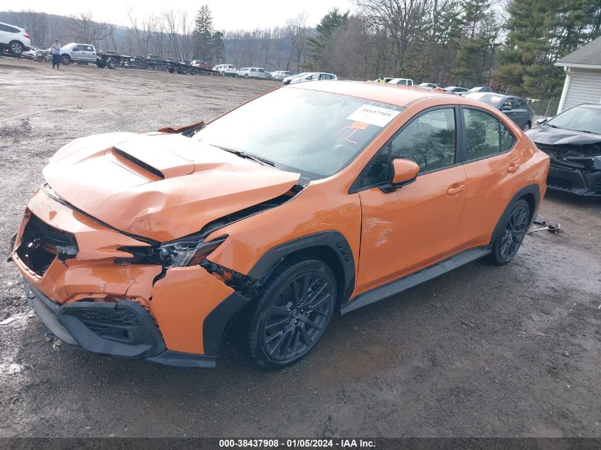 2022 SUBARU WRX PREMIUM - JF1VBAH6XN8015764