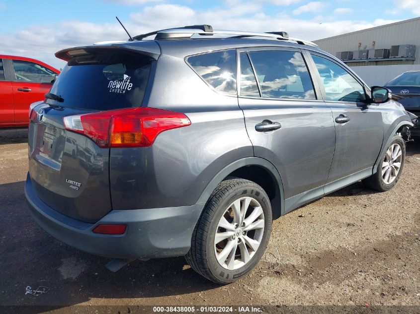 2013 TOYOTA RAV4 LIMITED - 2T3DFREV6DW064473