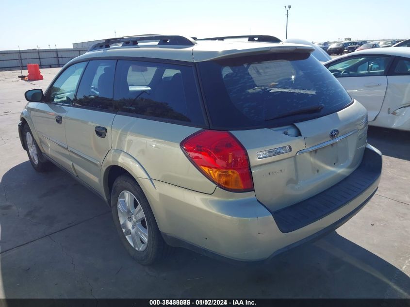 4S4BP61C357368554 | 2005 SUBARU OUTBACK