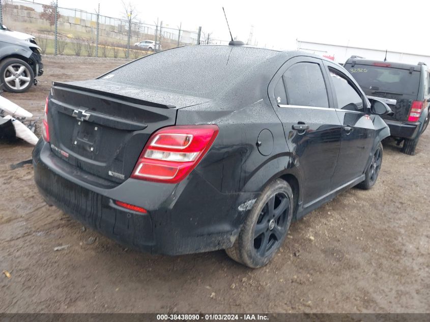 2018 CHEVROLET SONIC PREMIER - 1G1JF5SB7J4106950