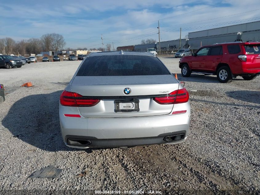 2019 BMW 740I WBA7E2C50KB454272