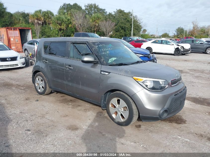 2016 KIA SOUL - KNDJN2A27G7361471