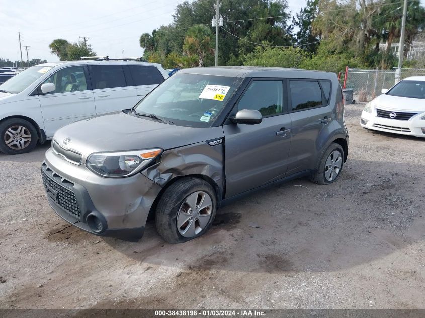 2016 KIA SOUL - KNDJN2A27G7361471