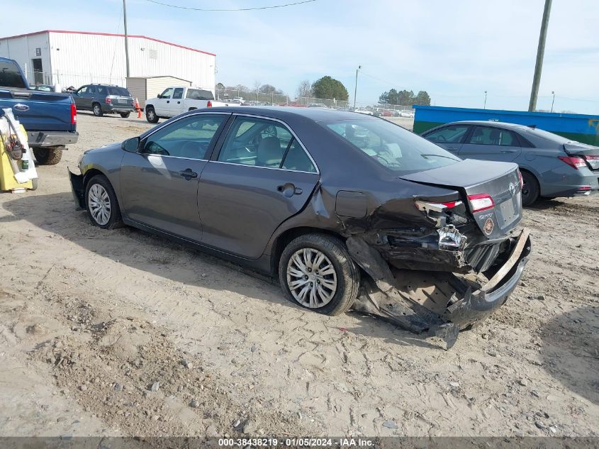 2013 TOYOTA CAMRY L - 4T1BF1FK8DU709212