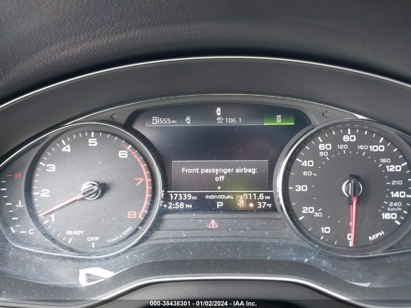 2023 AUDI Q5 PREMIUM 40 TFSI QUATTRO S TRONIC - WA1ABAFY8P2018630