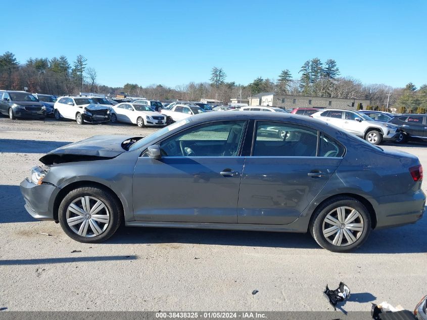 2017 VOLKSWAGEN JETTA 1.4T S - 3VW167AJ0HM333873