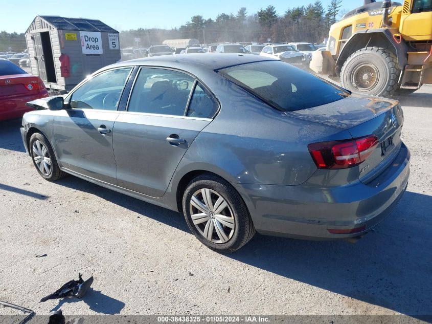 2017 VOLKSWAGEN JETTA 1.4T S - 3VW167AJ0HM333873