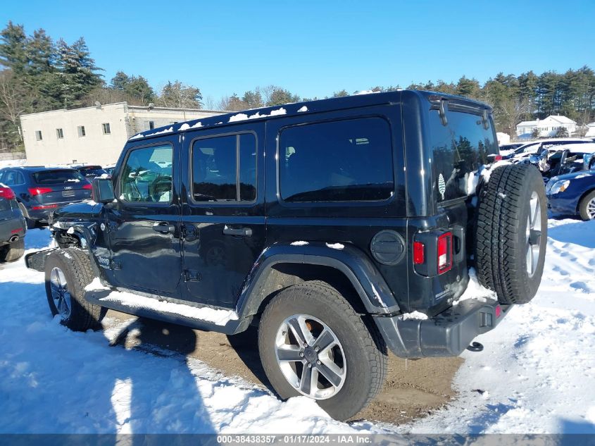 2020 JEEP WRANGLER UNLIMITED SAHARA 4X4 - 1C4HJXEN7LW157264