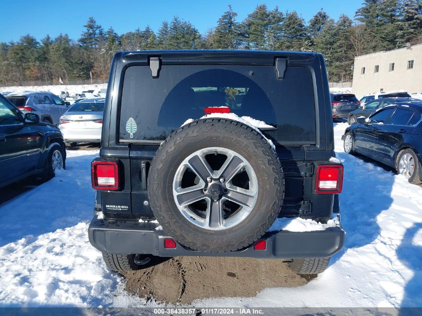 2020 JEEP WRANGLER UNLIMITED SAHARA 4X4 - 1C4HJXEN7LW157264