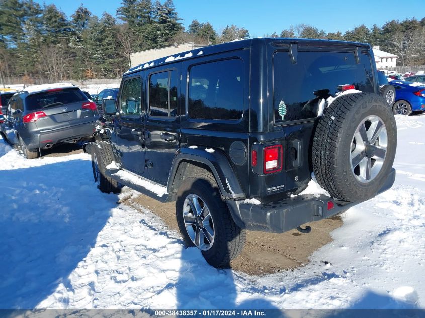 2020 JEEP WRANGLER UNLIMITED SAHARA 4X4 - 1C4HJXEN7LW157264