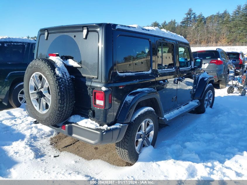 2020 JEEP WRANGLER UNLIMITED SAHARA 4X4 - 1C4HJXEN7LW157264