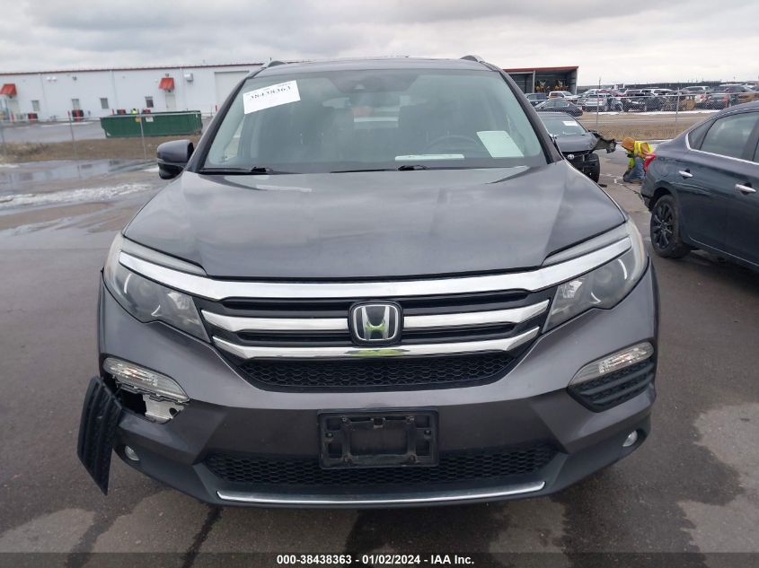 2016 HONDA PILOT TOURING - 5FNYF6H92GB055438