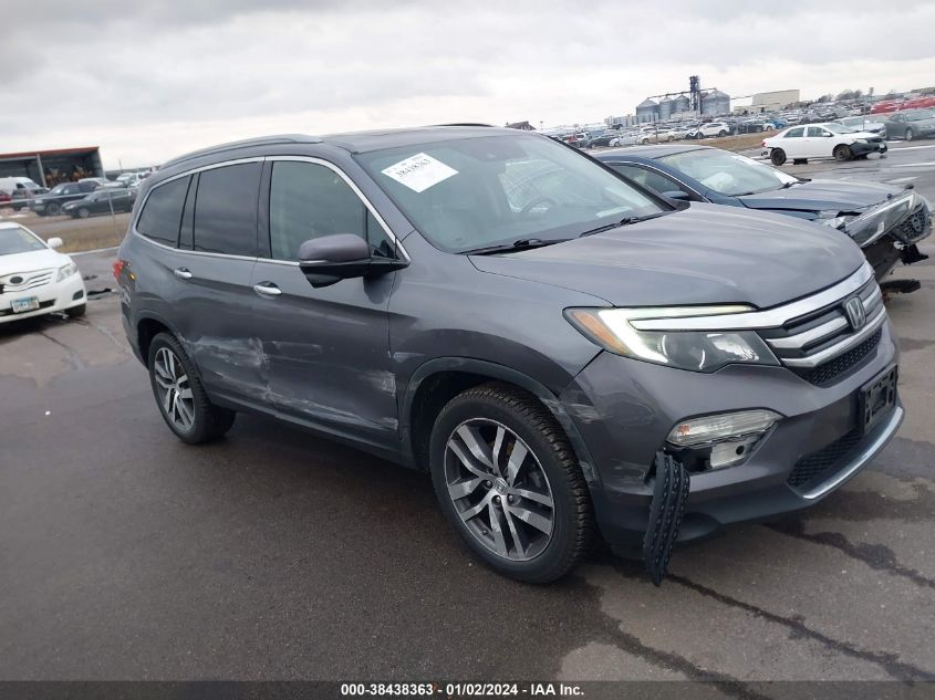 2016 HONDA PILOT TOURING - 5FNYF6H92GB055438