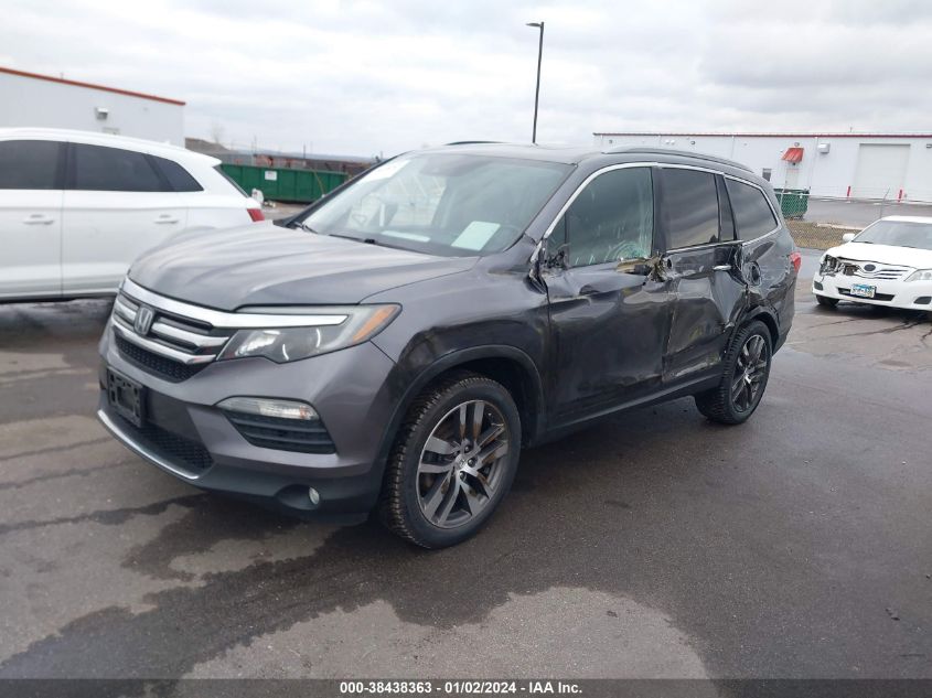 2016 HONDA PILOT TOURING - 5FNYF6H92GB055438