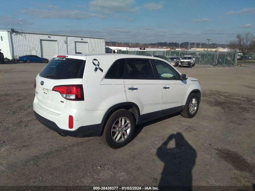 2014 KIA SORENTO LX - 5XYKT3A66EG515316