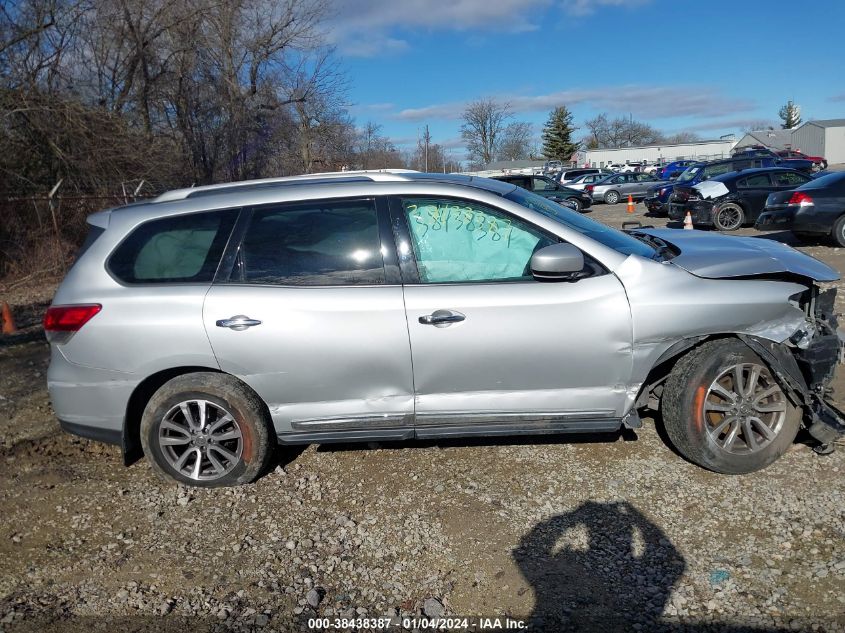 2013 NISSAN PATHFINDER SL - 5N1AR2MMXDC673753