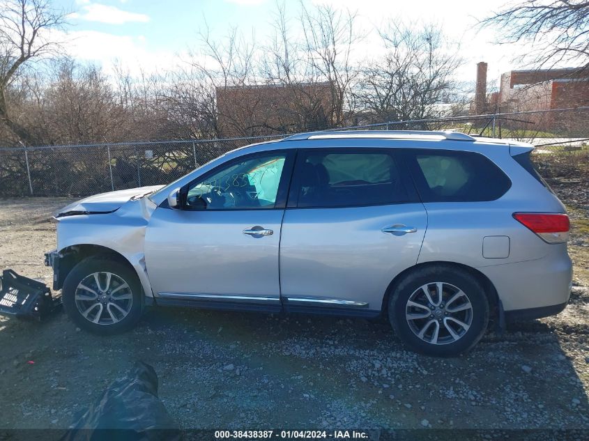 2013 NISSAN PATHFINDER SL - 5N1AR2MMXDC673753