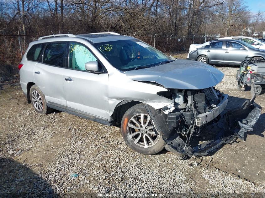 2013 NISSAN PATHFINDER SL - 5N1AR2MMXDC673753
