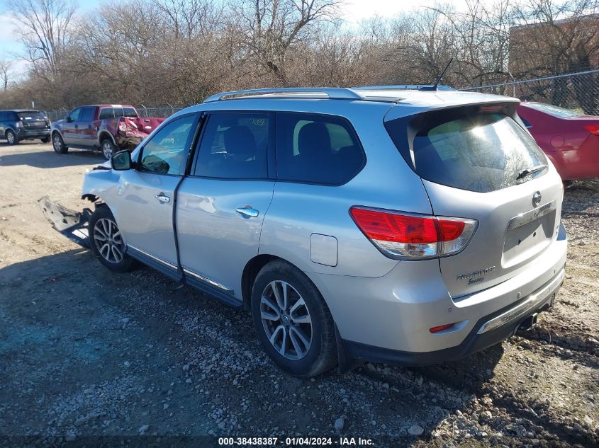 2013 NISSAN PATHFINDER SL - 5N1AR2MMXDC673753