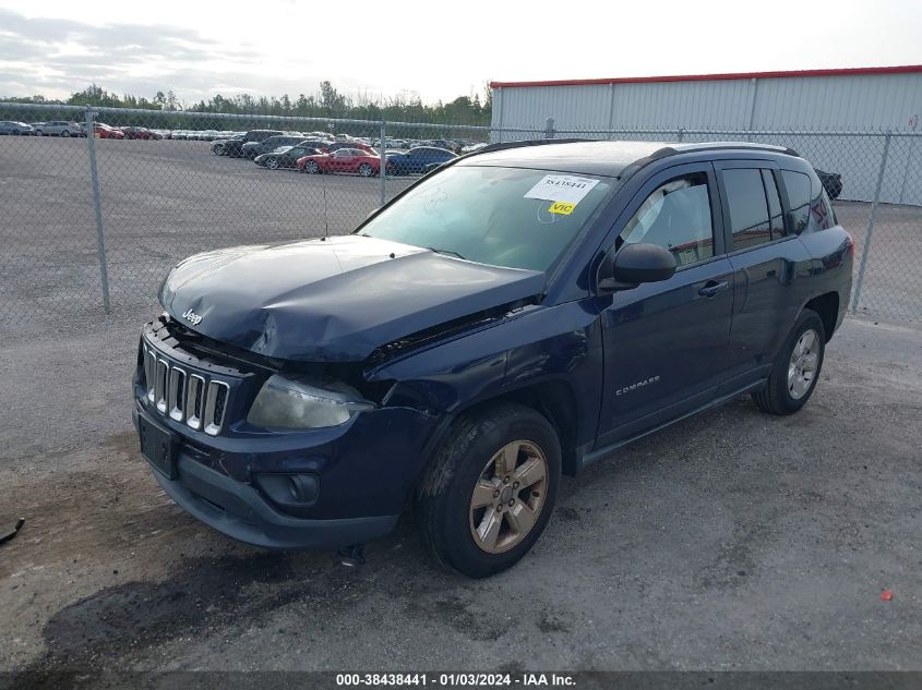 2014 JEEP COMPASS SPORT - 1C4NJCBA3ED777220