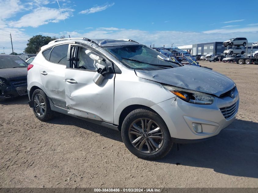 2014 HYUNDAI TUCSON GLS/LIMITED/SE - KM8JU3AG5EU909305