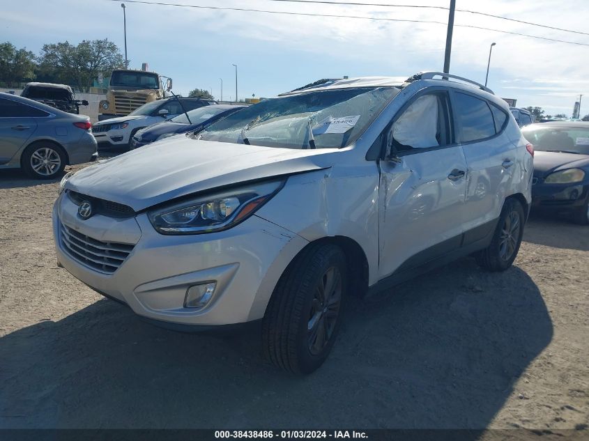 2014 HYUNDAI TUCSON GLS/LIMITED/SE - KM8JU3AG5EU909305