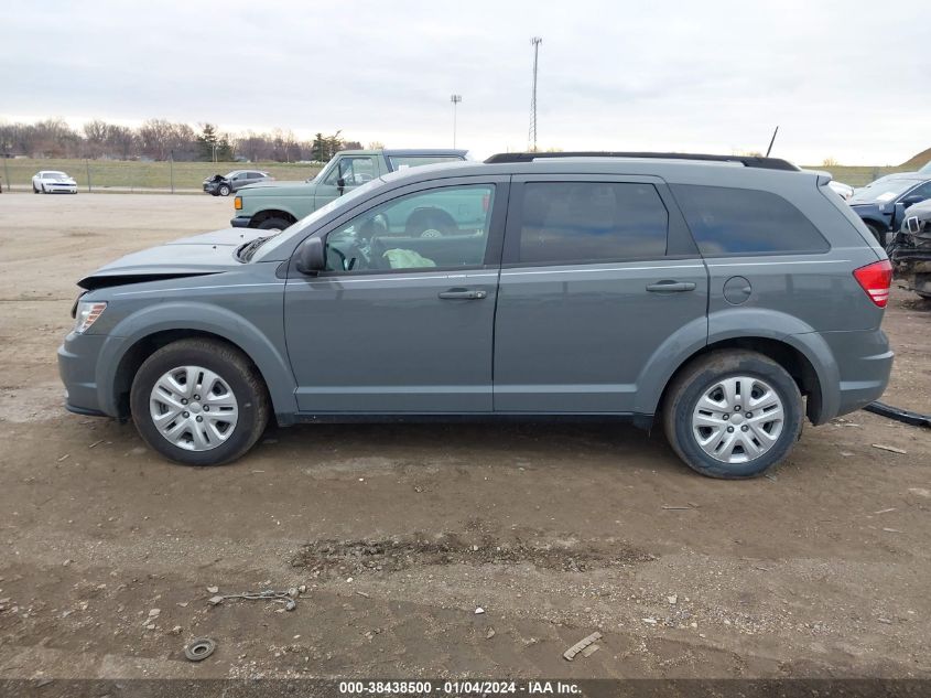 2019 DODGE JOURNEY SE - 3C4PDCAB5KT744218