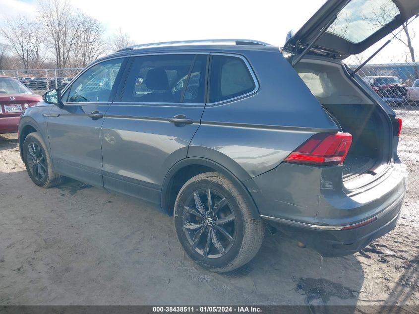 2022 VOLKSWAGEN TIGUAN SE - 3VV2B7AXXNM111491