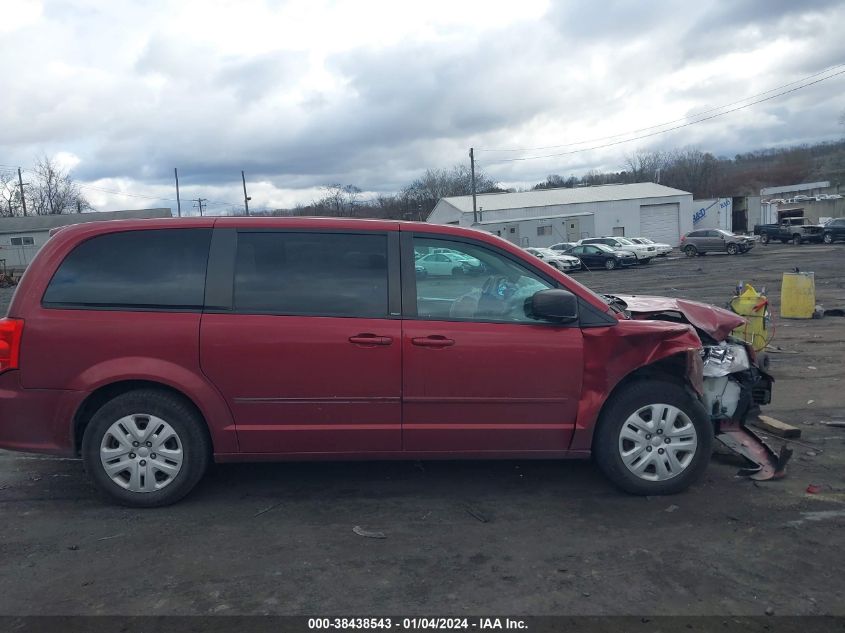 2014 DODGE GRAND CARAVAN AVP/SE - 2C4RDGBG2ER239254