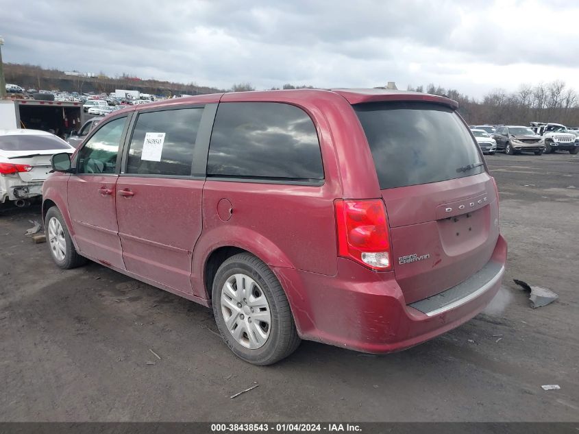 2014 DODGE GRAND CARAVAN AVP/SE - 2C4RDGBG2ER239254