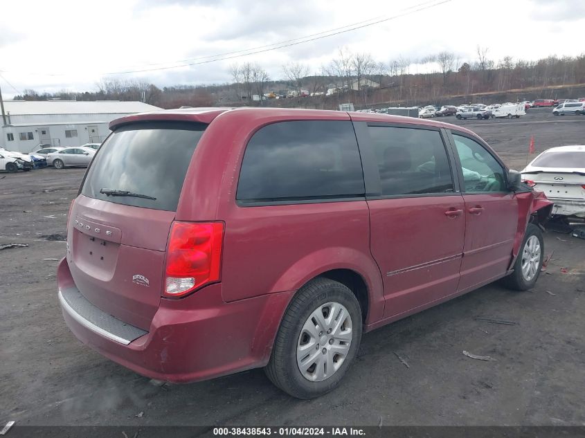2014 DODGE GRAND CARAVAN AVP/SE - 2C4RDGBG2ER239254
