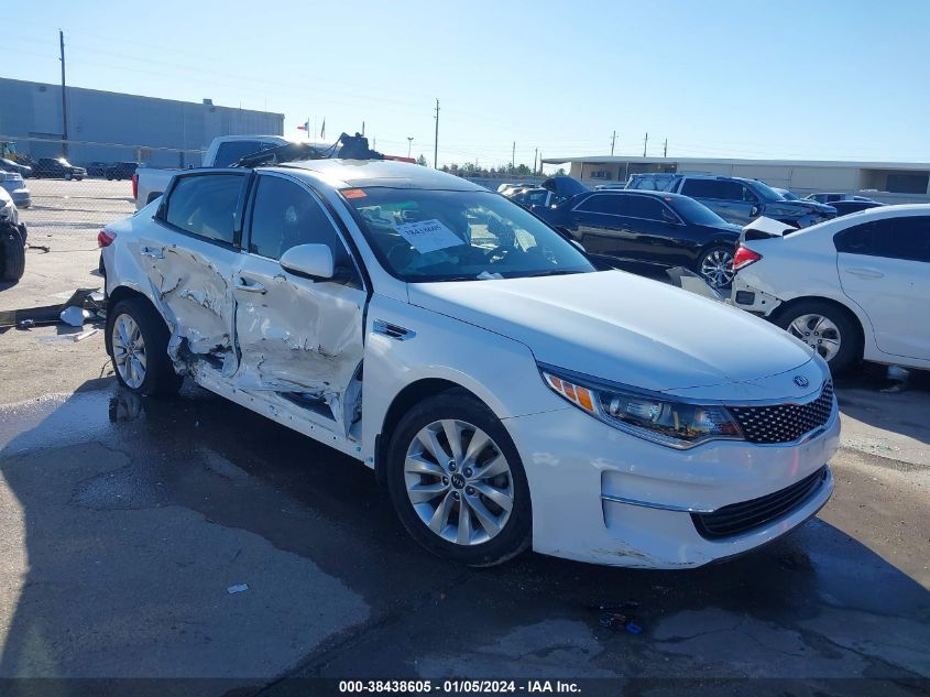 2018 KIA OPTIMA EX - 5XXGU4L36JG221733