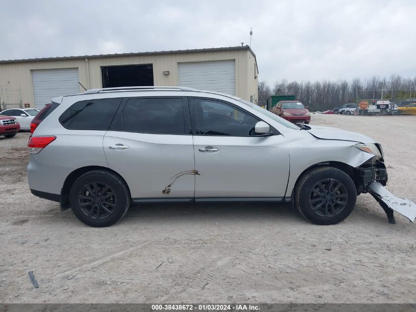 2014 NISSAN PATHFINDER SV - 5N1AR2MN8EC726198