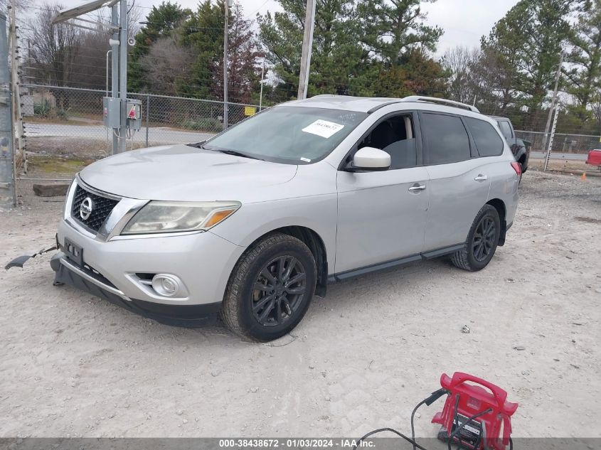 2014 NISSAN PATHFINDER SV - 5N1AR2MN8EC726198