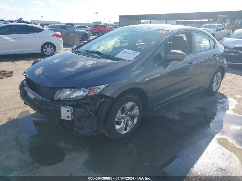 2015 HONDA CIVIC LX - 2HGFB2F50FH521289